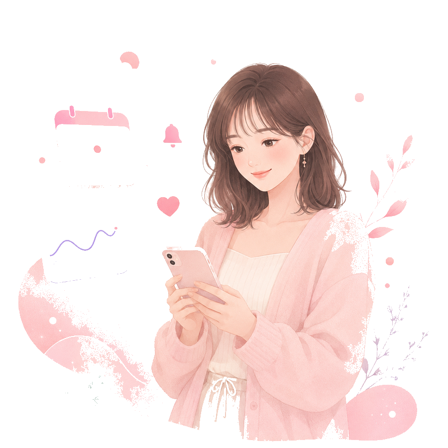 アプリを使うイメージ
