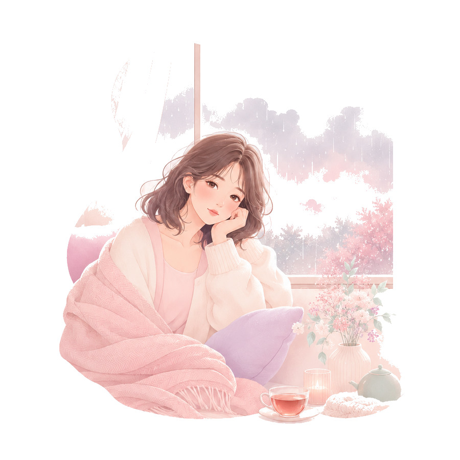 雨の日のイラスト