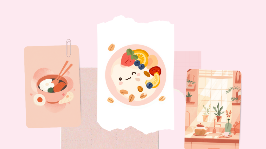 気象病に負けない体をつくる朝ごはんのイメージイラスト